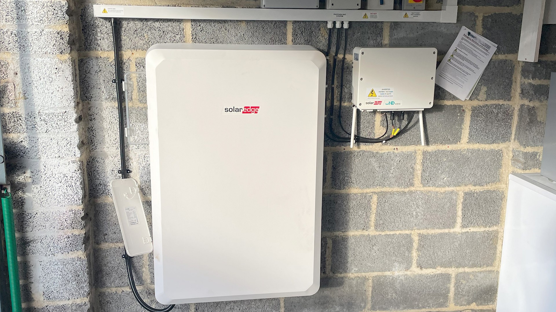 Installation of SolarEdge Battery Back-up System, Staplehurst